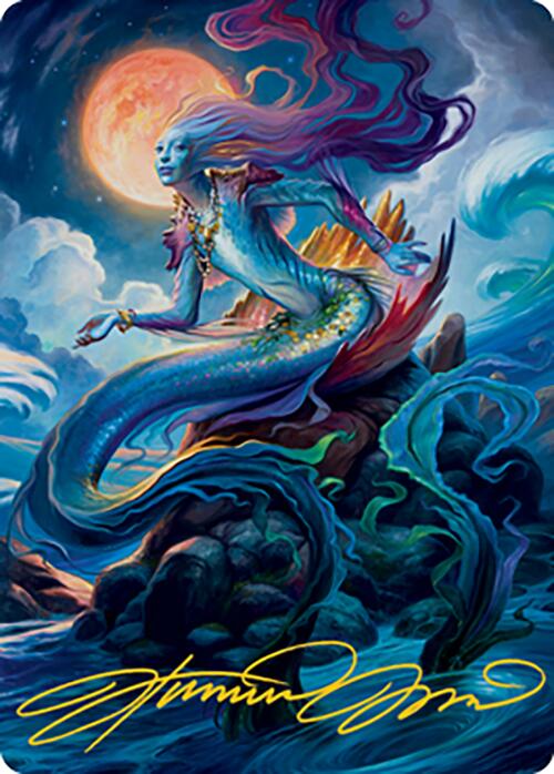 Svyelun of Sea and Sky Art Card (24) (Gold-Stamped Signature) [Modern Horizons 2 Art Series] - The Mythic Store | 24h Order Processing