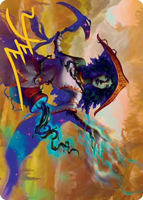 Sythis, Harvest's Hand Art Card (Gold-Stamped Signature) [Modern Horizons 2 Art Series] - The Mythic Store | 24h Order Processing