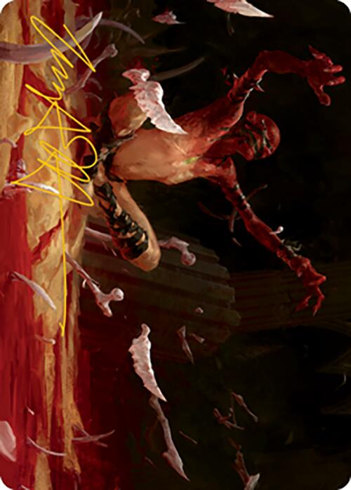 Bone Shards Art Card (Gold-Stamped Signature) [Modern Horizons 2 Art Series] - The Mythic Store | 24h Order Processing
