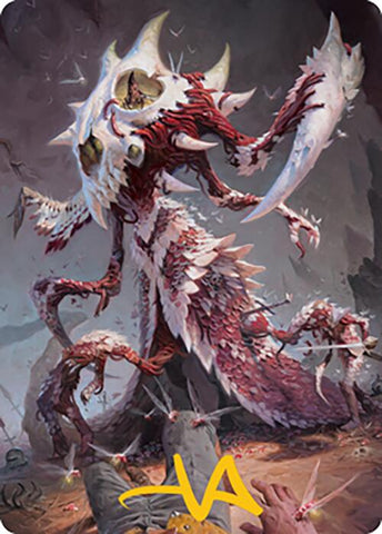 Grist, the Hunger Tide Art Card (56) (Gold-Stamped Signature) [Modern Horizons 2 Art Series] - The Mythic Store | 24h Order Processing