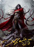 Geyadrone Dihada Art Card (53) (Gold-Stamped Signature) [Modern Horizons 2 Art Series] - The Mythic Store | 24h Order Processing