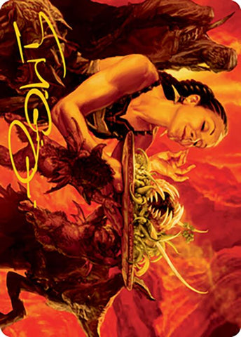 Chef's Kiss Art Card (Gold-Stamped Signature) [Modern Horizons 2 Art Series] - The Mythic Store | 24h Order Processing