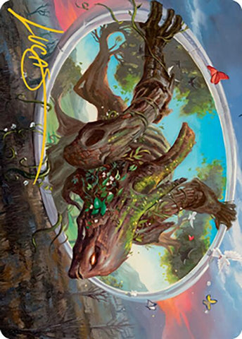 Gaea's Will Art Card (Gold-Stamped Signature) [Modern Horizons 2 Art Series] - The Mythic Store | 24h Order Processing