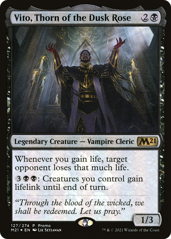 Vito, Thorn of the Dusk Rose [Resale Promos] - The Mythic Store | 24h Order Processing