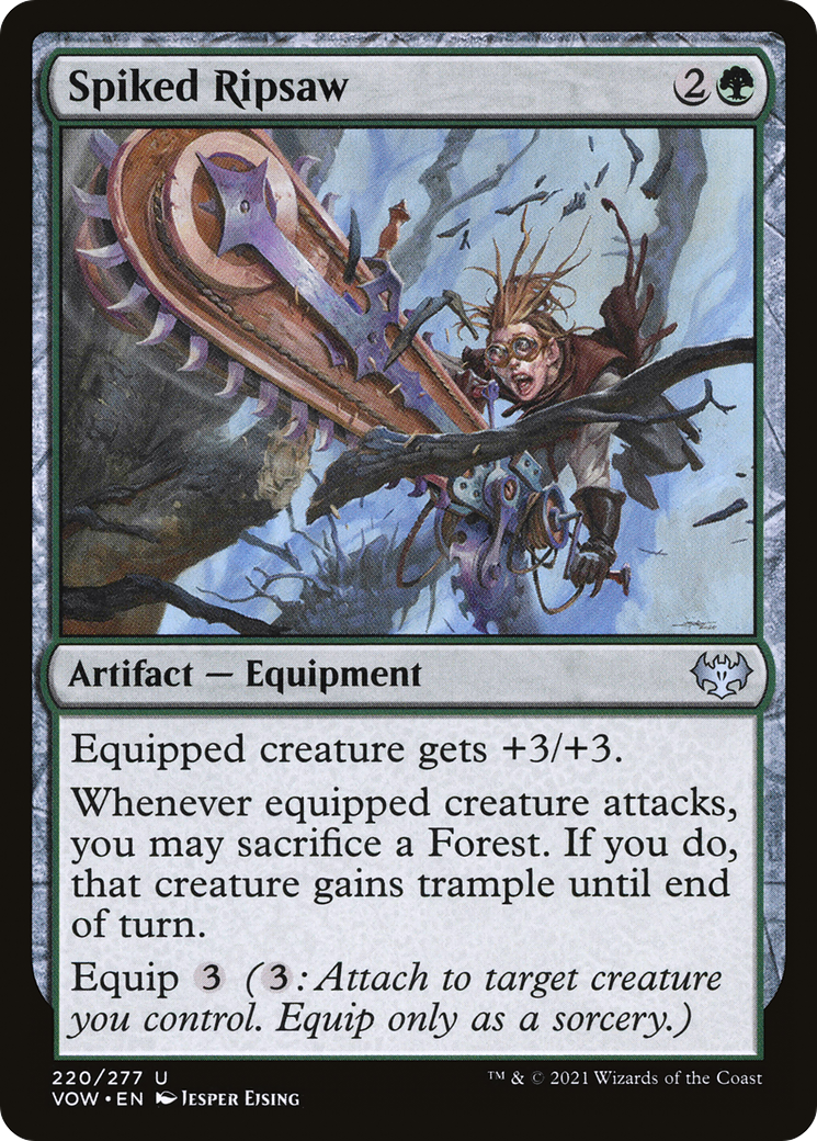 Spiked Ripsaw [Innistrad: Crimson Vow] - The Mythic Store | 24h Order Processing