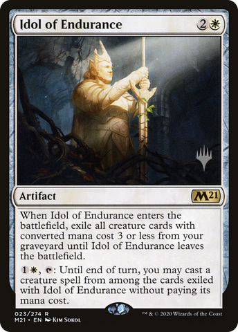 Idol of Endurance (Promo Pack) [Core Set 2021 Promos] - The Mythic Store | 24h Order Processing