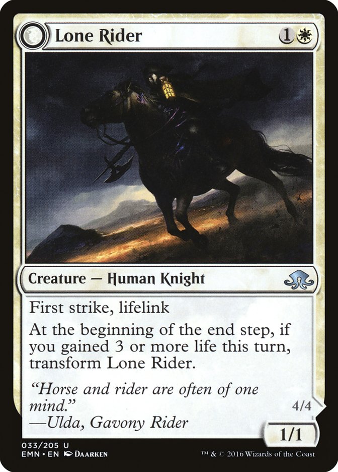 Lone Rider // It That Rides as One [Eldritch Moon] - The Mythic Store | 24h Order Processing
