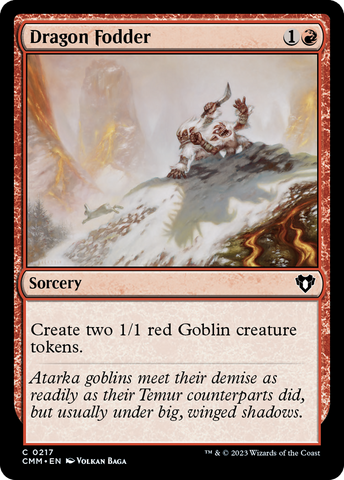 Dragon Fodder [Commander Masters] - The Mythic Store | 24h Order Processing