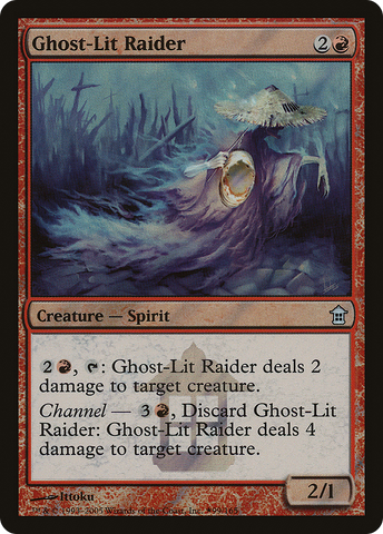 Ghost-Lit Raider [Saviors of Kamigawa Promos] - The Mythic Store | 24h Order Processing