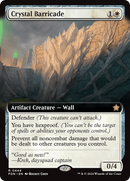 Crystal Barricade (Extended Art) [Foundations] - The Mythic Store | 24h Order Processing