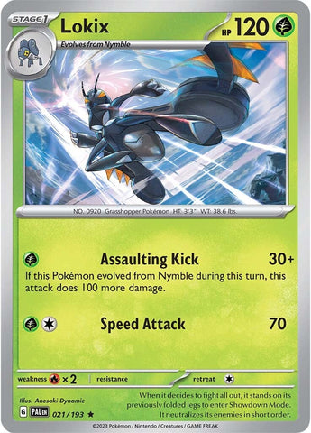 Lokix (021/193) [Scarlet & Violet: Paldea Evolved] - The Mythic Store | 24h Order Processing