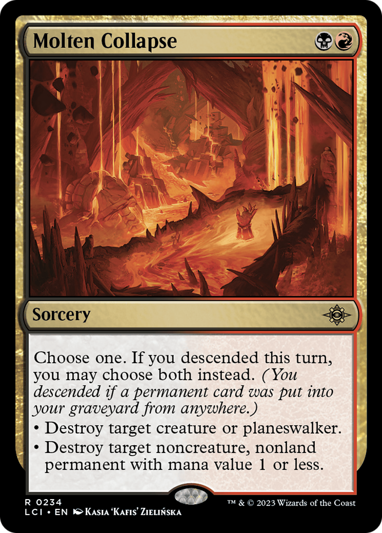 Molten Collapse [The Lost Caverns of Ixalan] - The Mythic Store | 24h Order Processing
