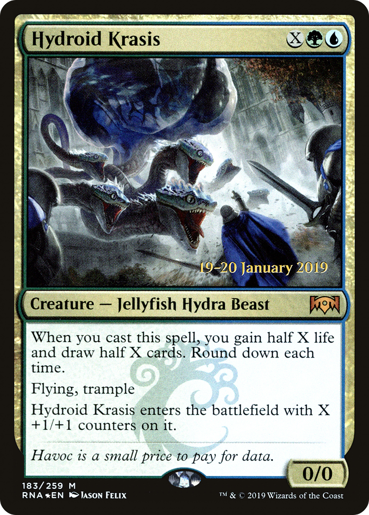 Hydroid Krasis [Ravnica Allegiance Prerelease Promos] - The Mythic Store | 24h Order Processing
