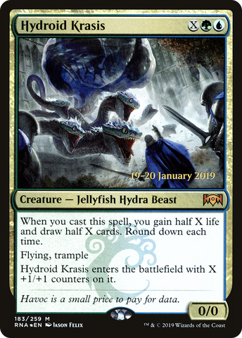 Hydroid Krasis [Ravnica Allegiance Prerelease Promos] - The Mythic Store | 24h Order Processing