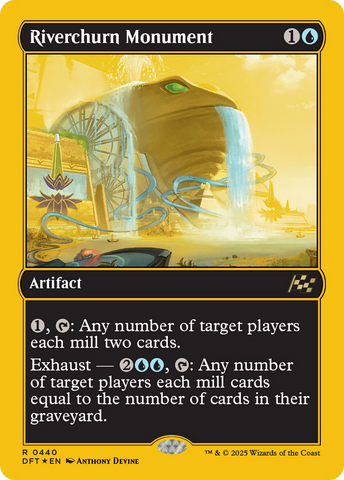 Riverchurn Monument (First-Place Foil) [Aetherdrift] - The Mythic Store | 24h Order Processing