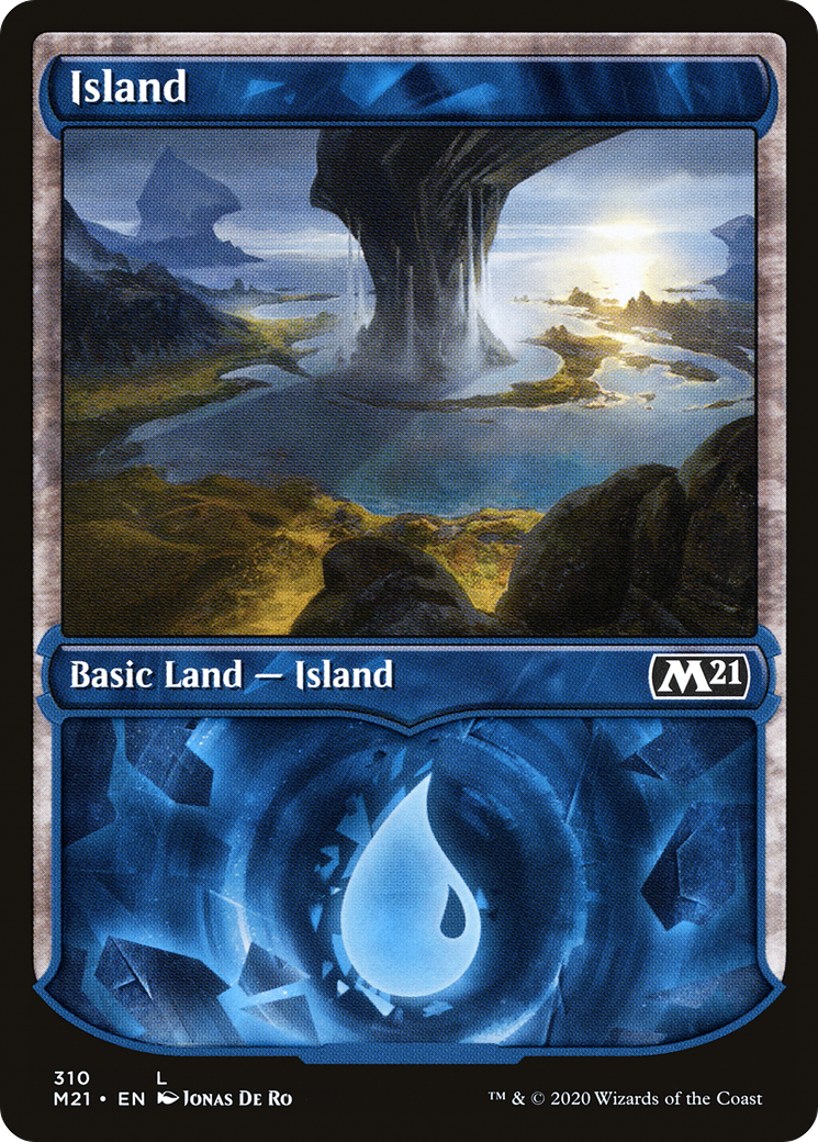 Island (310) (Showcase) [Core Set 2021] - The Mythic Store | 24h Order Processing