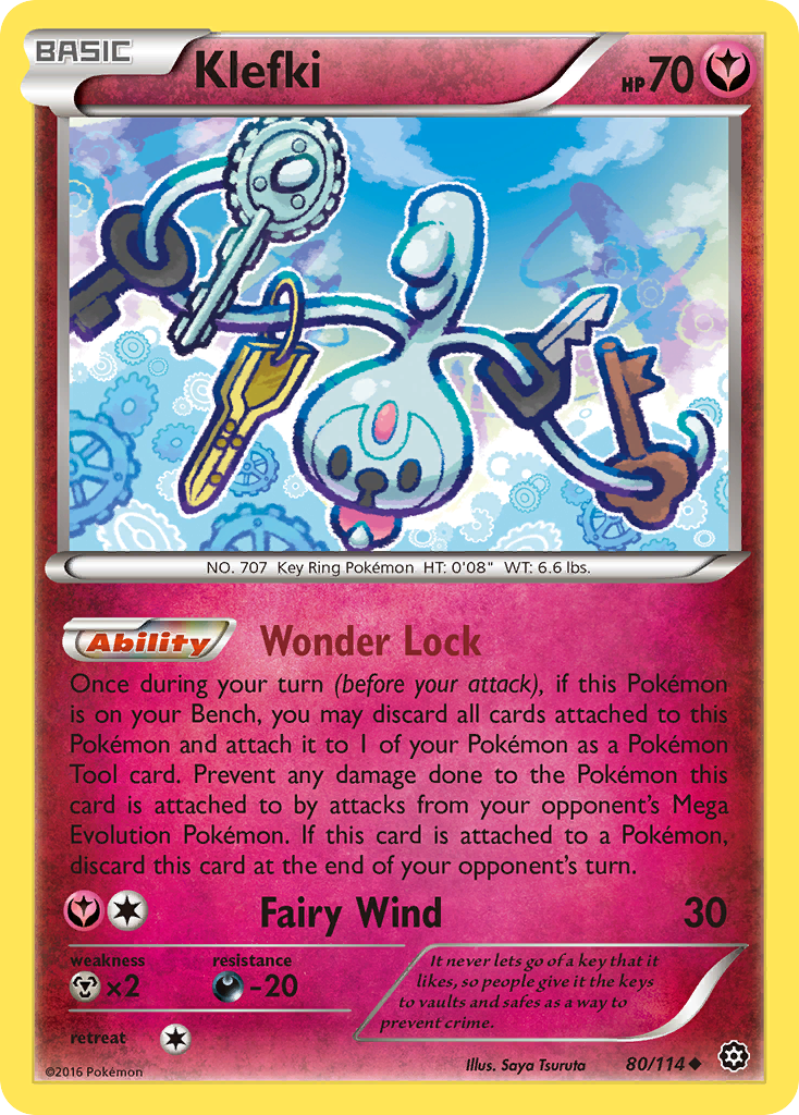 Klefki (80/114) [XY: Steam Siege] - The Mythic Store | 24h Order Processing