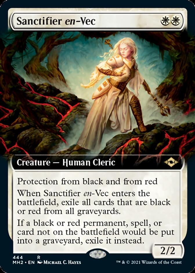 Sanctifier en-Vec (Extended Art) [Modern Horizons 2] - The Mythic Store | 24h Order Processing