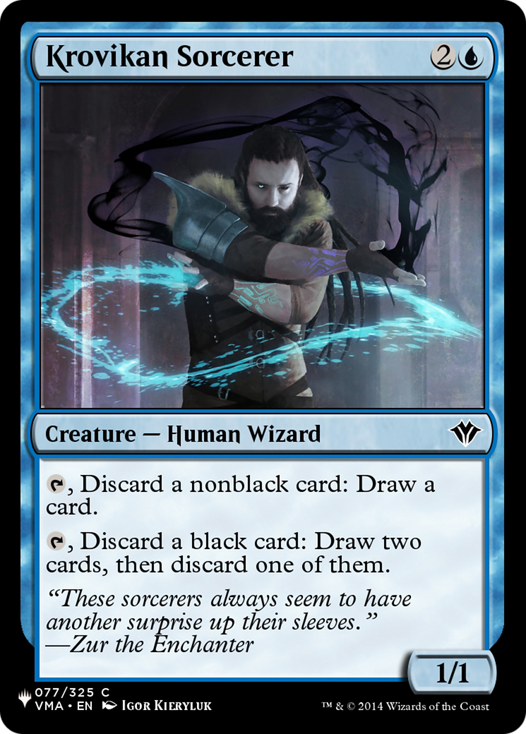 Krovikan Sorcerer [The List] - The Mythic Store | 24h Order Processing