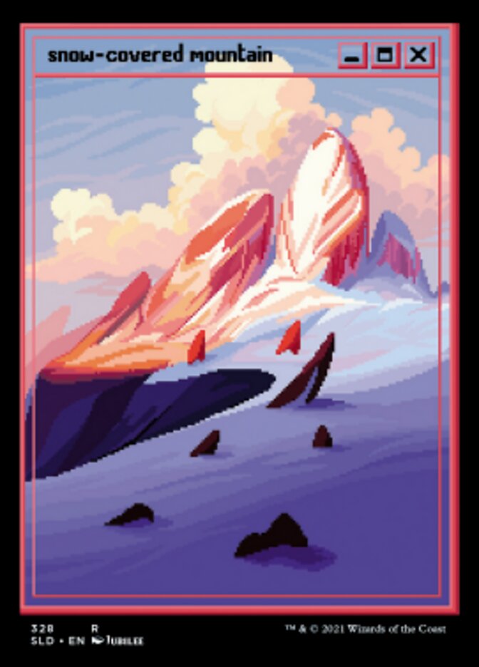 Snow-Covered Mountain (328) [Secret Lair Drop Series] - The Mythic Store | 24h Order Processing