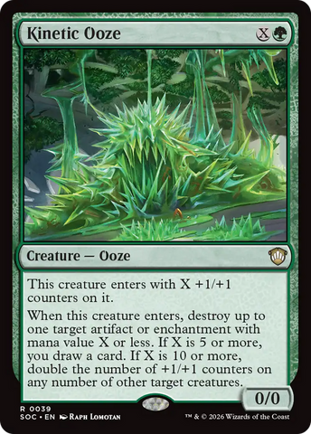 Kinetic Ooze [Secrets of Strixhaven Commander] - The Mythic Store | 24h Order Processing