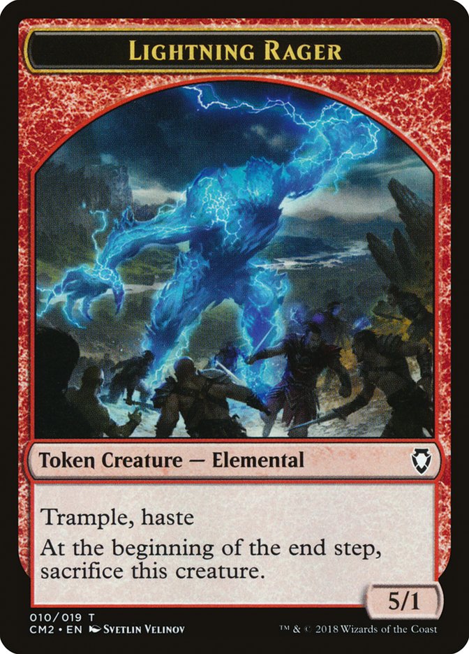 Lightning Rager Token [Commander Anthology Volume II Tokens] - The Mythic Store | 24h Order Processing