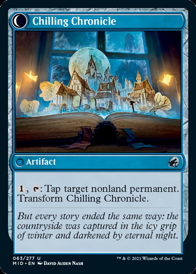 Mysterious Tome // Chilling Chronicle [Innistrad: Midnight Hunt] - The Mythic Store | 24h Order Processing