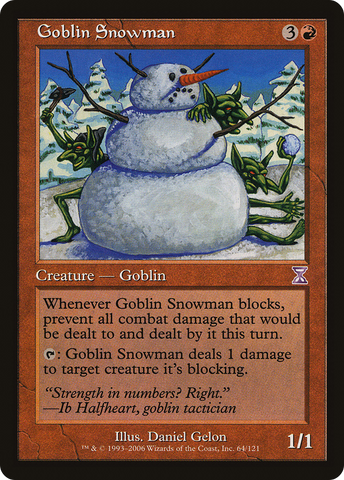 Goblin Snowman [Time Spiral Timeshifted] - The Mythic Store | 24h Order Processing