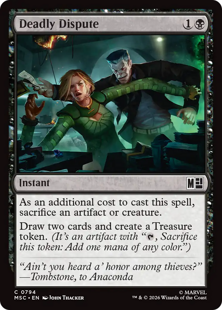 Deadly Dispute [Marvel Super Heroes Commander] - The Mythic Store | 24h Order Processing