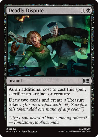 Deadly Dispute [Marvel Super Heroes Commander] - The Mythic Store | 24h Order Processing