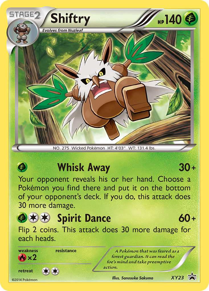 Shiftry (XY23) [XY: Black Star Promos] - The Mythic Store | 24h Order Processing
