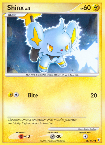 Shinx (126/147) [Platinum: Supreme Victors] - The Mythic Store | 24h Order Processing