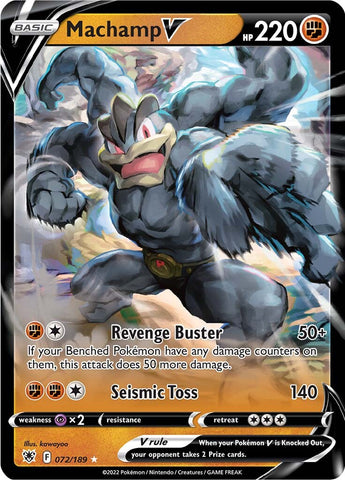 Machamp V (072/189) [Sword & Shield: Astral Radiance] - The Mythic Store | 24h Order Processing