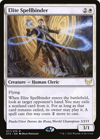 Elite Spellbinder (Promo Pack) [Strixhaven: School of Mages Promos] - The Mythic Store | 24h Order Processing