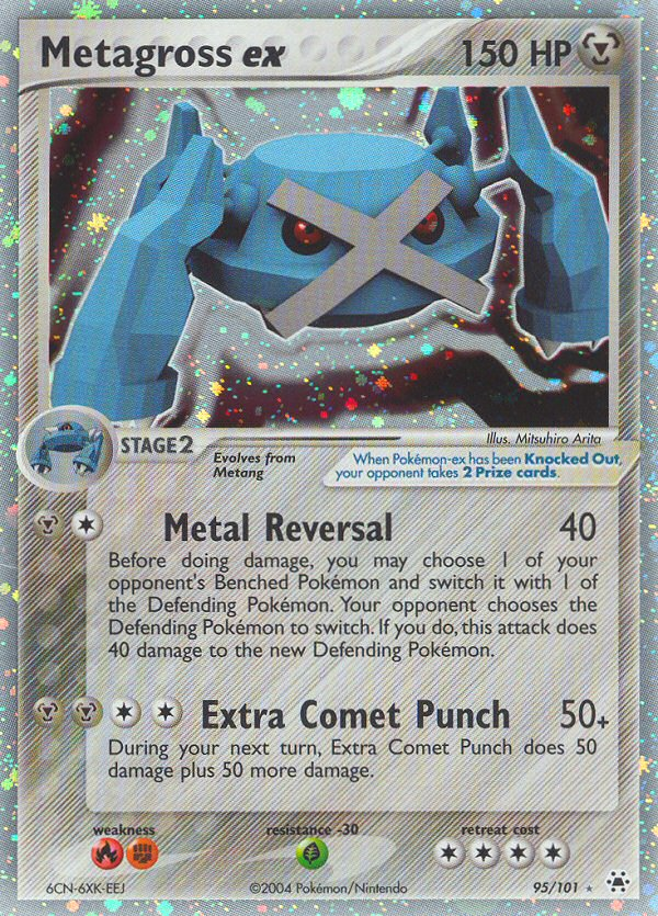 Metagross ex (95/101) [EX: Hidden Legends] - The Mythic Store | 24h Order Processing