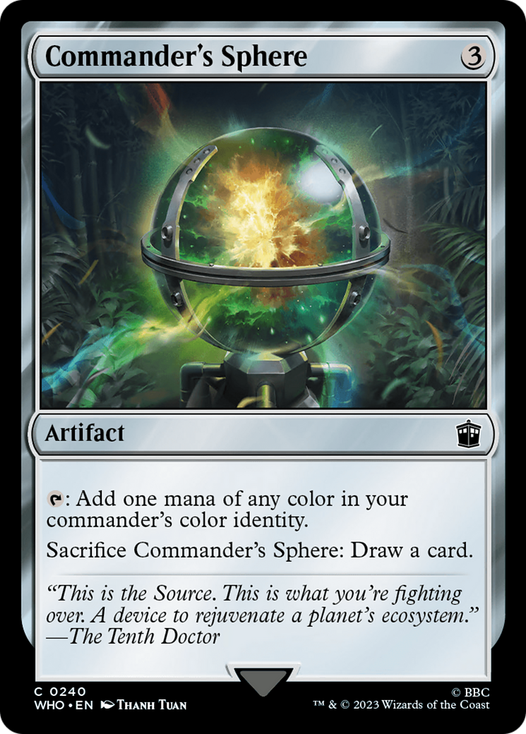 Commander's Sphere [Doctor Who] - The Mythic Store | 24h Order Processing