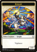 Knight Token (002/016) [Dominaria Tokens] - The Mythic Store | 24h Order Processing