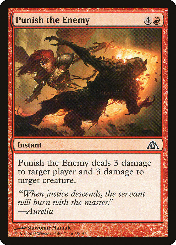 Punish the Enemy [Dragon's Maze] - The Mythic Store | 24h Order Processing