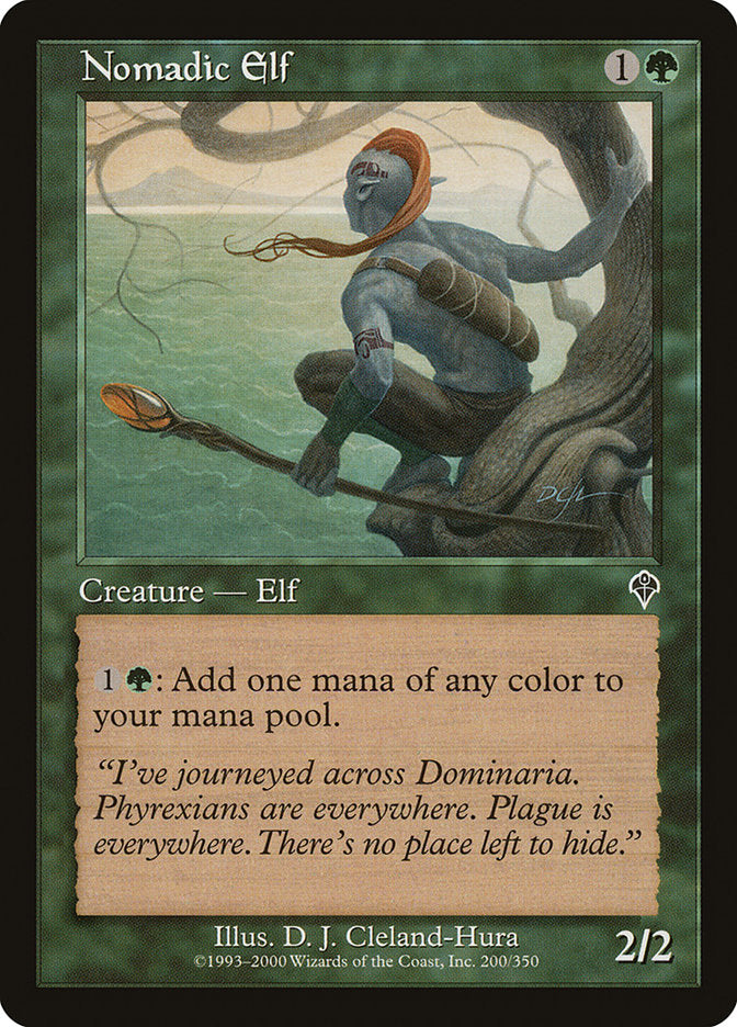 Nomadic Elf [Invasion] - The Mythic Store | 24h Order Processing