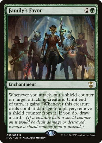 Family's Favor (Promo Pack) [Streets of New Capenna Commander Promos] - The Mythic Store | 24h Order Processing