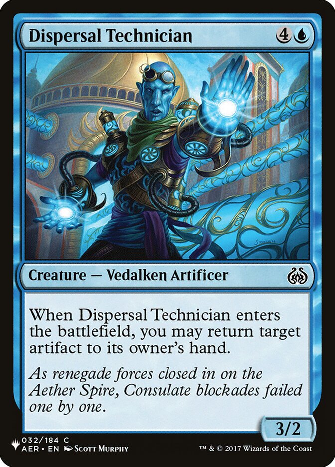 Dispersal Technician [The List] - The Mythic Store | 24h Order Processing