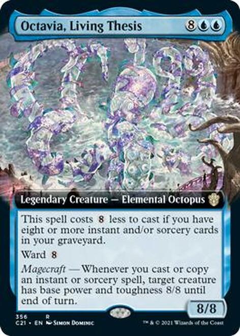 Octavia, Living Thesis (Extended Art) [Commander 2021] - The Mythic Store | 24h Order Processing
