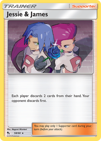 Jessie & James (58/68) [Sun & Moon: Hidden Fates] - The Mythic Store | 24h Order Processing