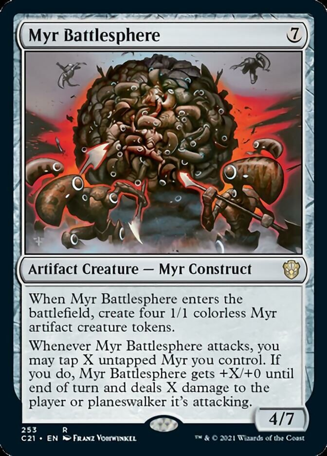 Myr Battlesphere [Commander 2021] - The Mythic Store | 24h Order Processing