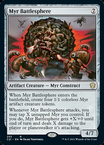 Myr Battlesphere [Commander 2021] - The Mythic Store | 24h Order Processing