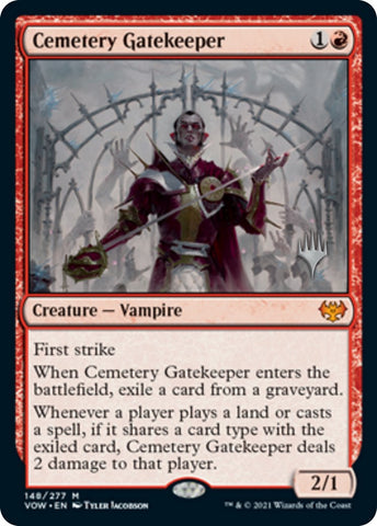 Cemetery Gatekeeper [Aetherdrift Promos] - The Mythic Store | 24h Order Processing