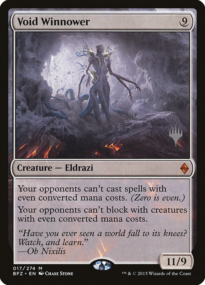 Void Winnower (Promo Pack) [Battle for Zendikar Promos] - The Mythic Store | 24h Order Processing