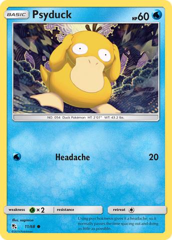 Psyduck (11/68) [Sun & Moon: Hidden Fates] - The Mythic Store | 24h Order Processing