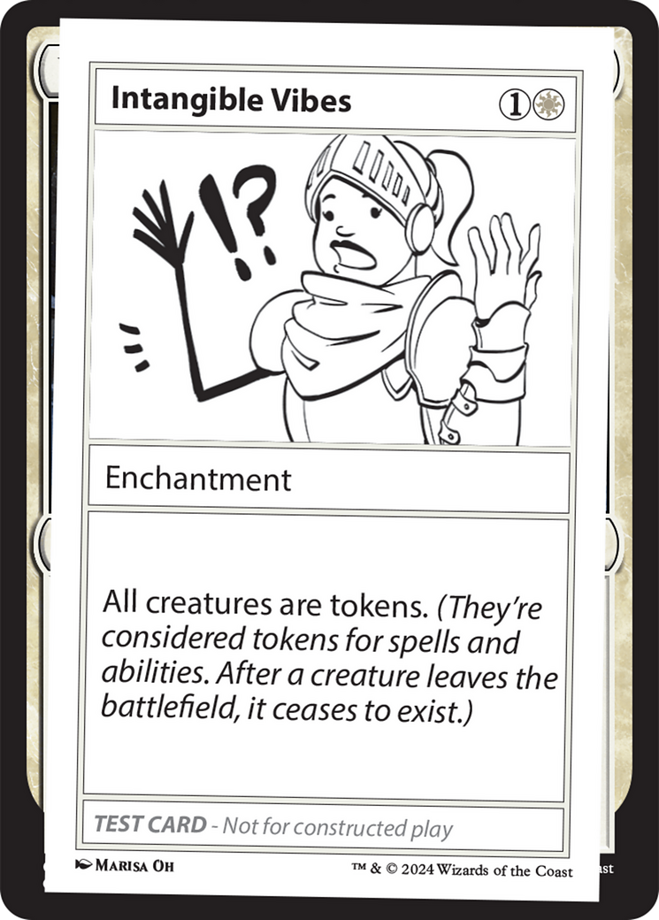Intangible Vibes [Mystery Booster 2 Playtest Cards] - The Mythic Store | 24h Order Processing