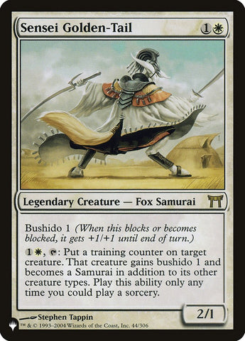 Sensei Golden-Tail [The List] - The Mythic Store | 24h Order Processing